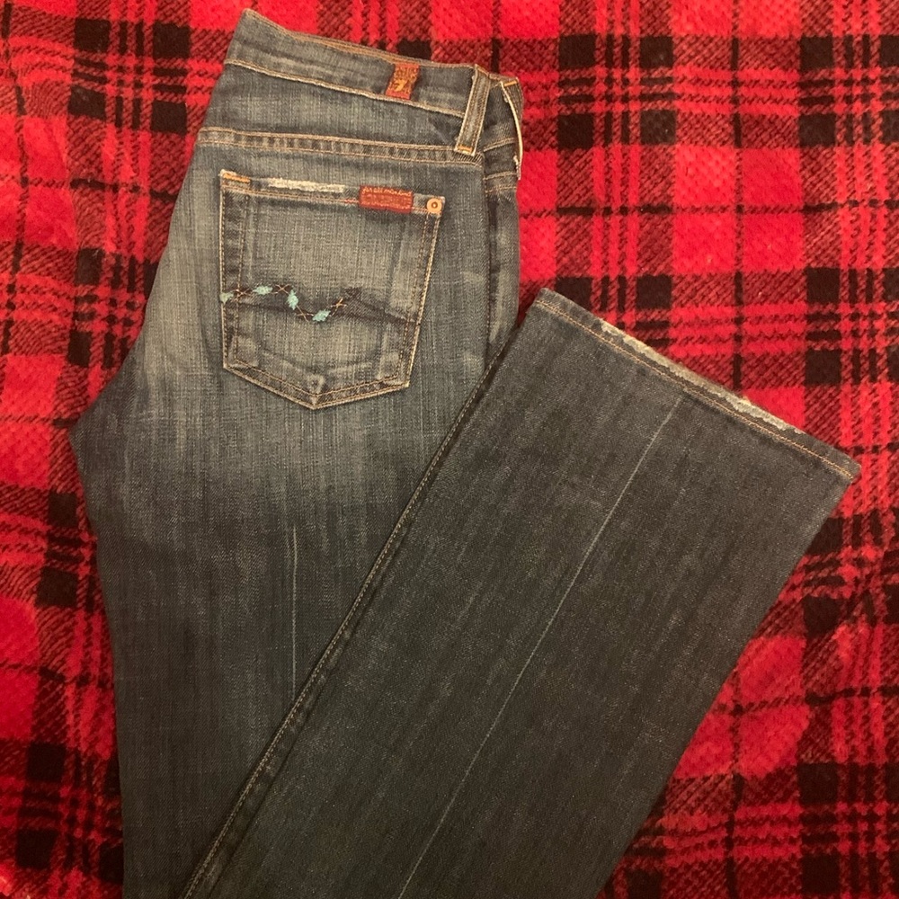 7 For All Mankind Womens Bootcut Jeans size 25